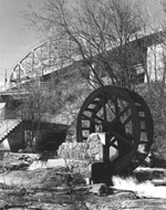 Waterwheel at Bracebridge.